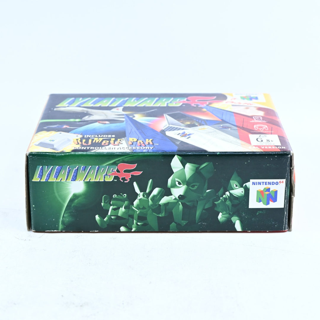 Lylat Wars - N64 / Nintendo 64 Boxed Game + Rumble Pak - PAL - FREE POST!