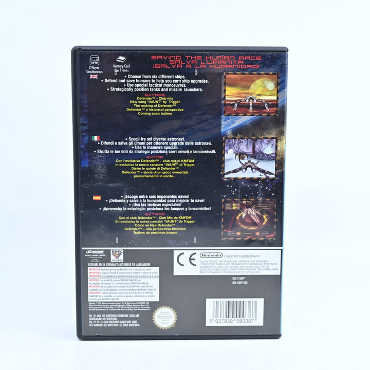 Defender - Nintendo Gamecube Game + Manual - PAL - FREE POST!