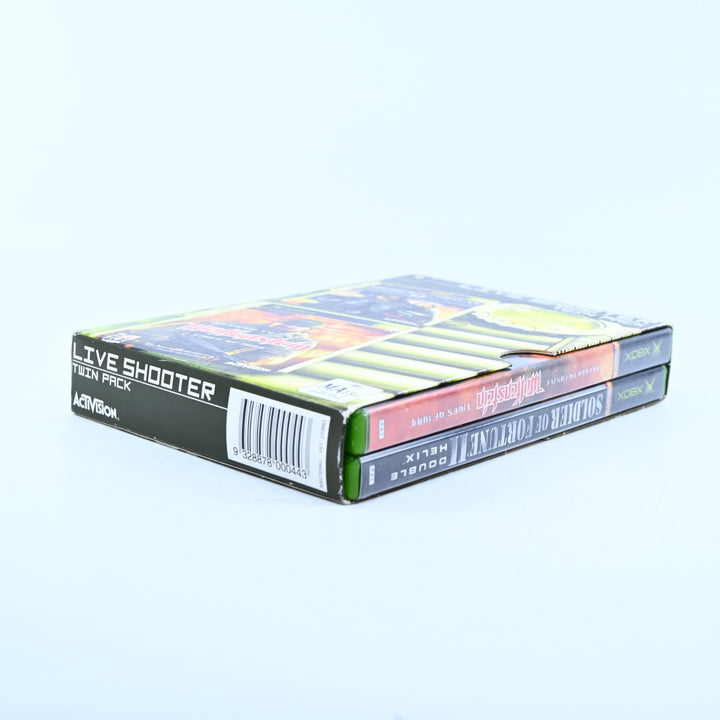 Xbox Live Shooter Twin Pack - Original Xbox Game + Manual - PAL - MINT DISC!