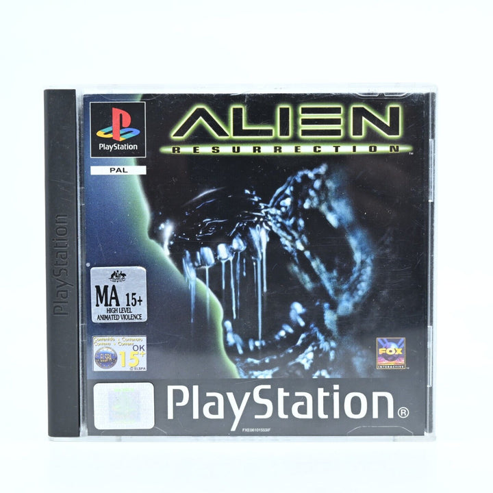 Alien Resurrection - Sony Playstation 1 / PS1 Game + Manual - PAL - MINT DISC!