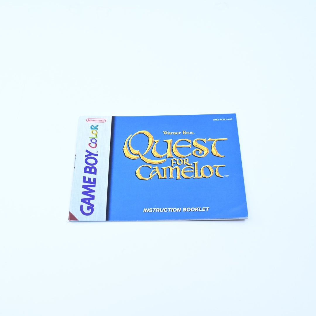 Quest for Camelot - Nintendo Gameboy Color Boxed Game + Manual - PAL