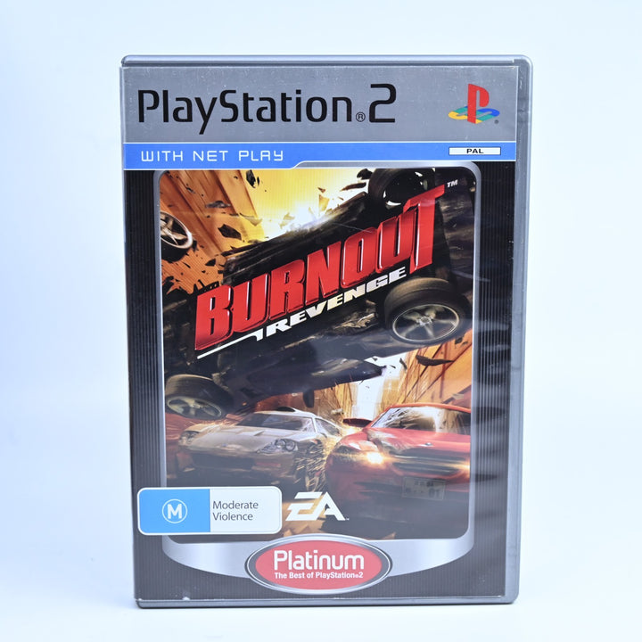 Burnout Revenge - Sony Playstation 2 / PS2 Game + Manual - PAL - MINT DISC!