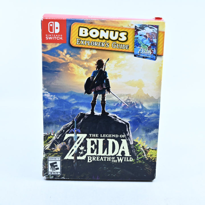 The Legend of Zelda: Breath of the Wild - Switch Game + Explorer's Guide
