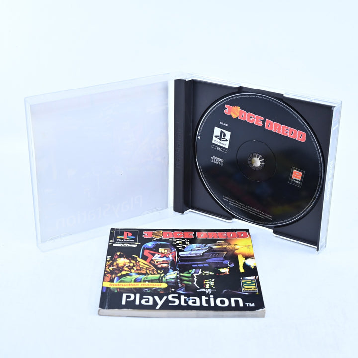 Judge Dredd - Sony Playstation 1 / PS1 Game + Manual - PAL