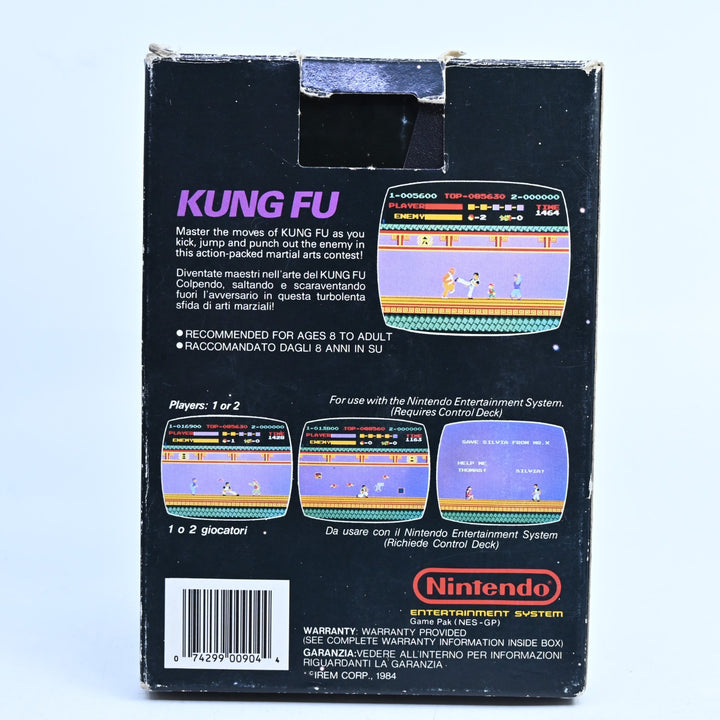 Kung Fu - 5 Screw - NES Boxed Game + Manual - PAL - FREE POST!