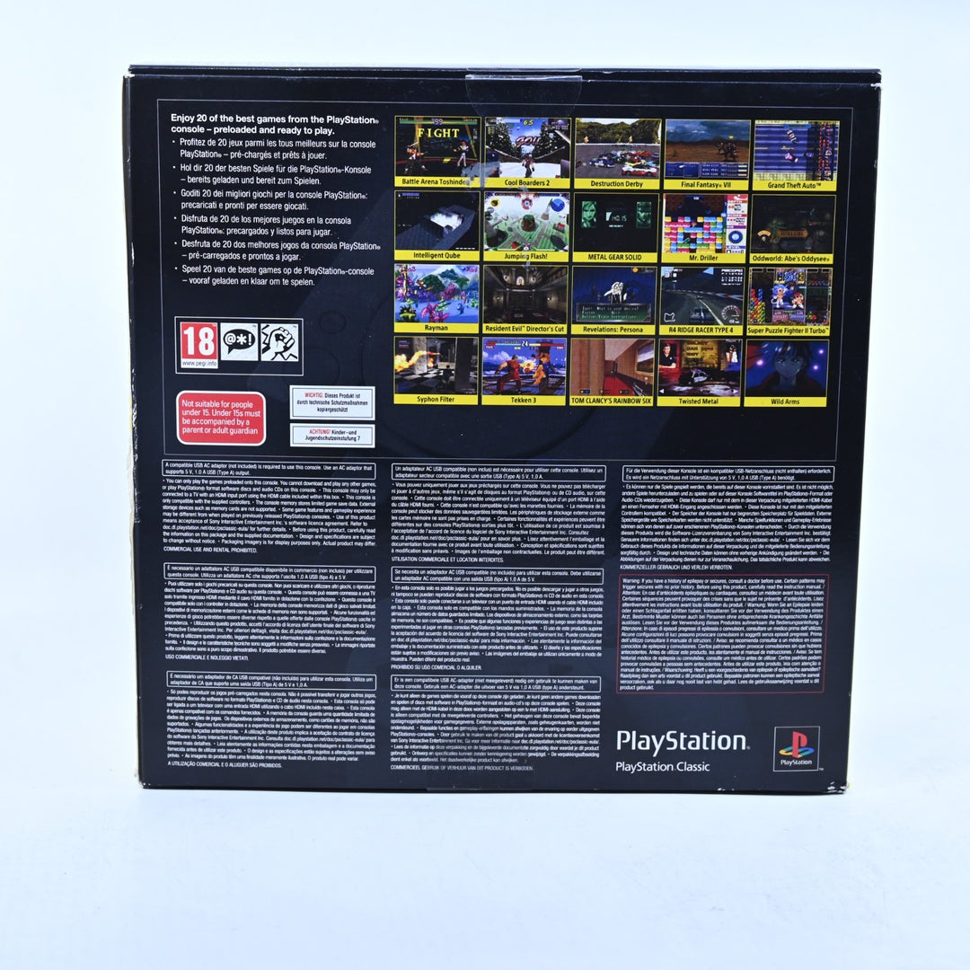Playstation Classic Mini - Sony Playstation Boxed Console - PAL - FREE POST!