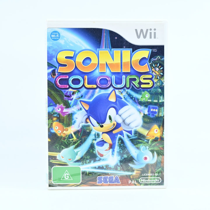 Sonic Colours - Nintendo Wii Game - No Manual - PAL - MINT DISC!