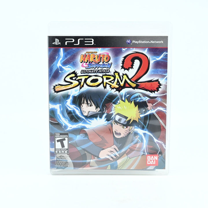 Naruto Shippuden Ultimate Ninja Storm 2- Sony Playstation 3 / PS3 Game + Manual