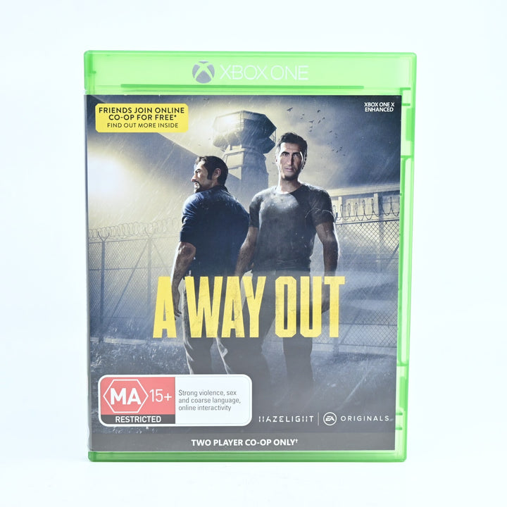 A Way Out - Xbox One Game - PAL - FREE POST!