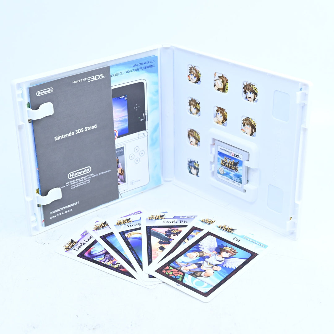 Kid Icarus: Uprising - Nintendo 3DS Game - PAL + Manual + Cards - FREE POST!