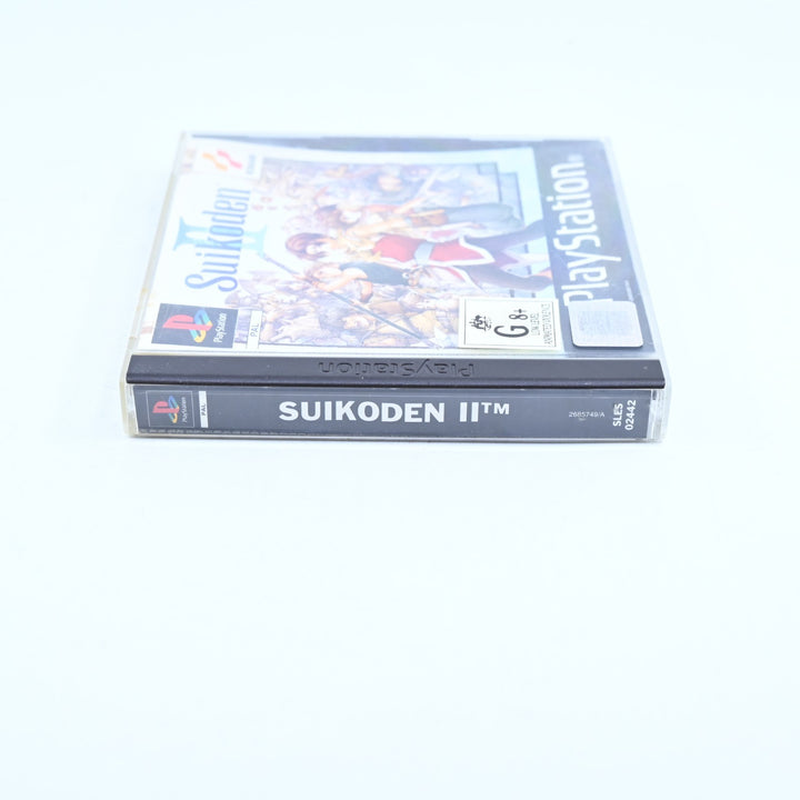 Suikoden II - Sony Playstation 1 / PS1 Game + Manual - PAL - MINT DISC!
