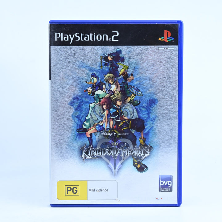 Kingdom Hearts II - Sony Playstation 2 / PS2 Game + Manual - PAL - MINT DISC!