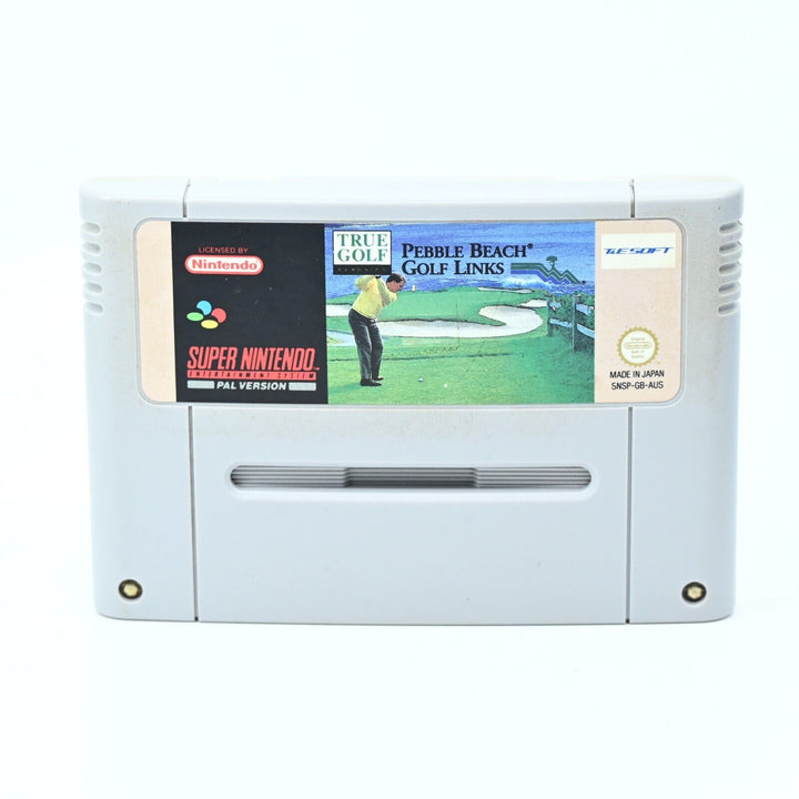 Pebble Beach Golf Links - Super Nintendo / SNES Game - PAL - FREE POST!