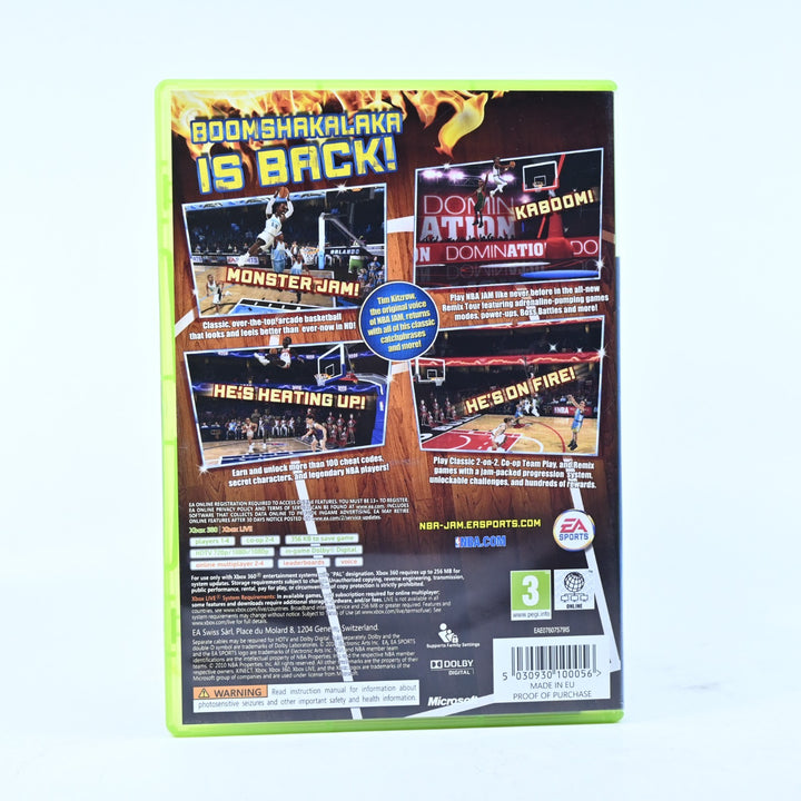 NBA Jam - Xbox 360 Game + Manual - PAL - MINT DISC!