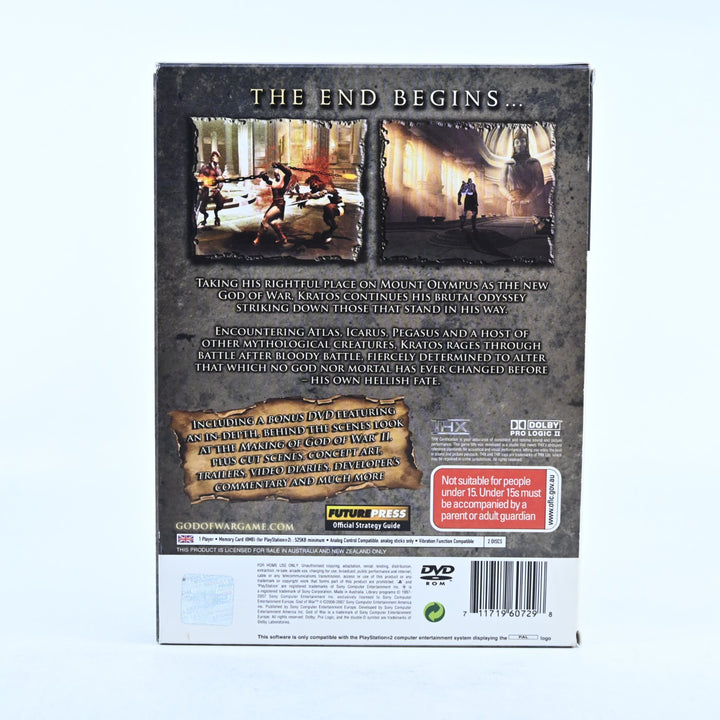 God of War II - Special Edition - Sony Playstation 2 / PS2 Game + Manual - PAL