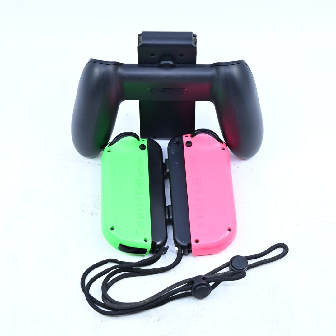 Neon Green / Neon Pink Joycons - Nintendo Switch Accessory - FREE POST!