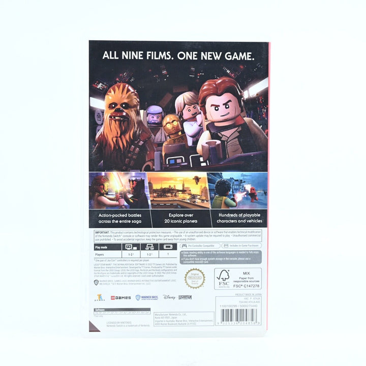 Lego Star Wars: The Skywalker Saga - Nintendo Switch Game - FREE POST!