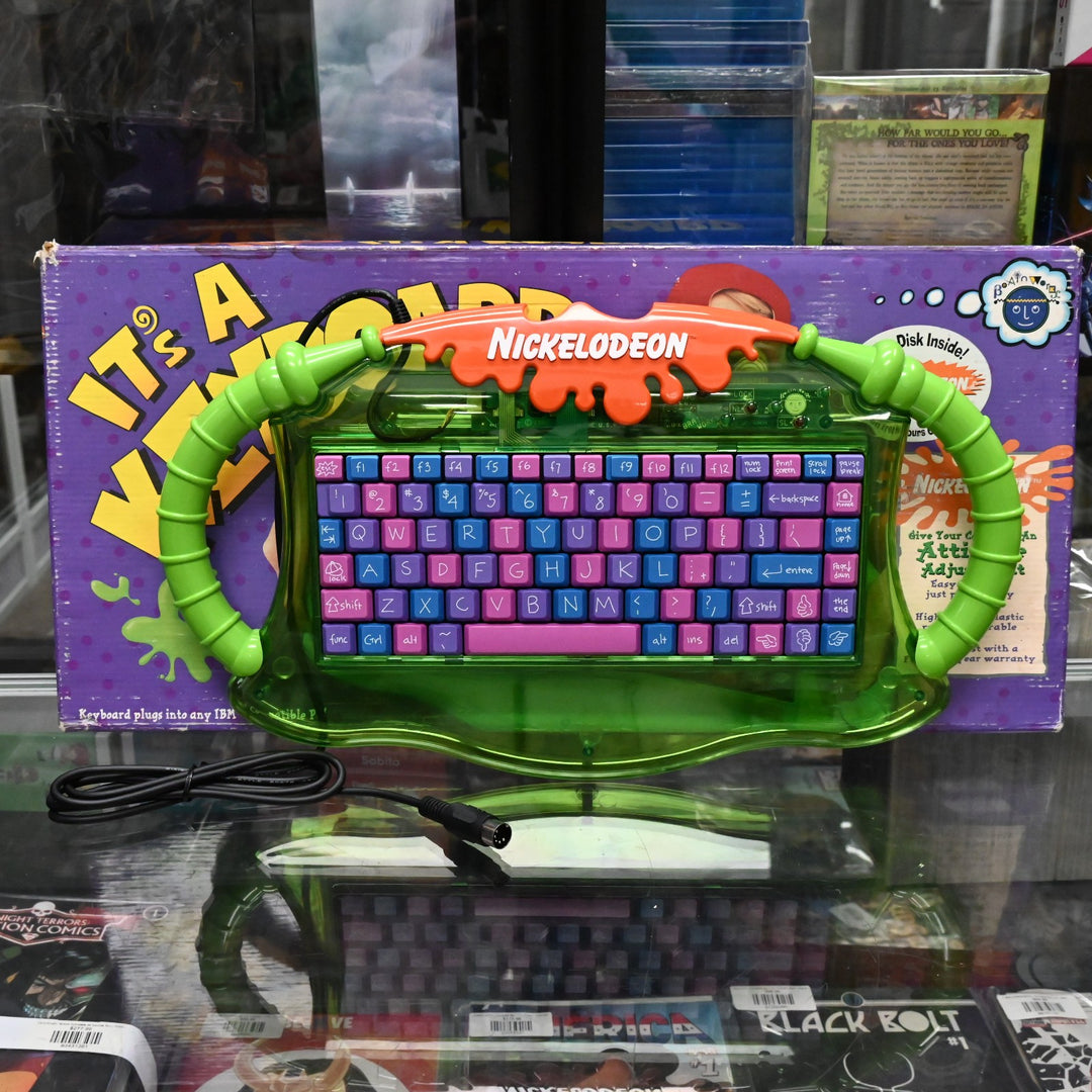 Vintage Nickelodeon "It's A Keyboard" - Brainworks - IBM PC Accessory