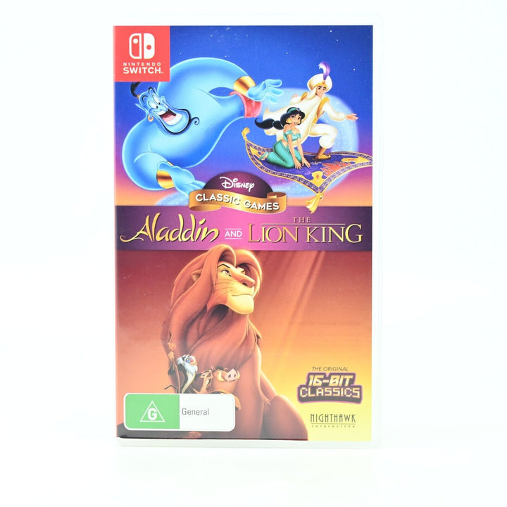 Disney Classic Games: Aladdin and the Lion King - Nintendo Switch Game