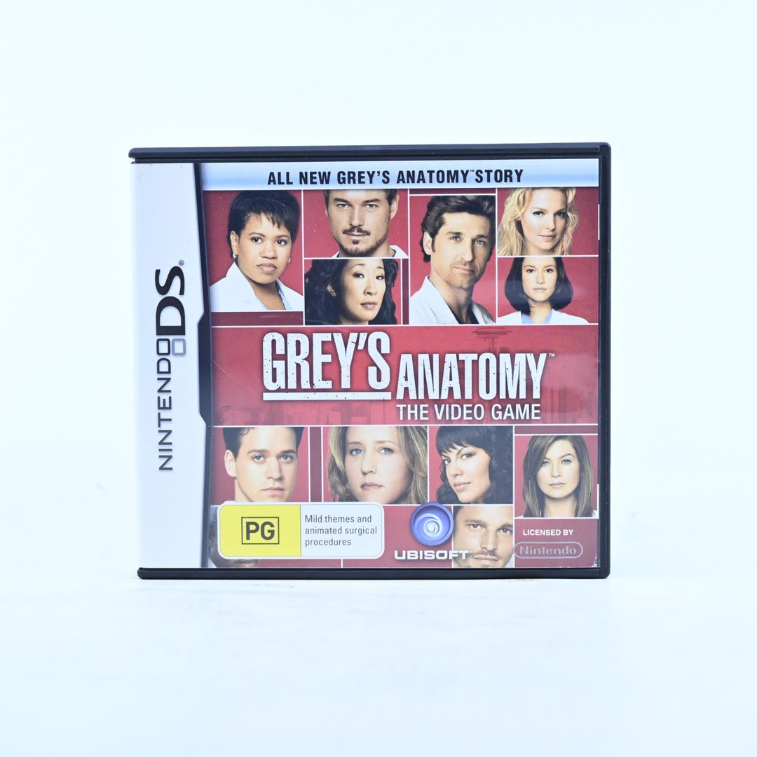 Grey's Anatomy: The Video Game - Nintendo DS Game - PAL + Manual - FREE POST!