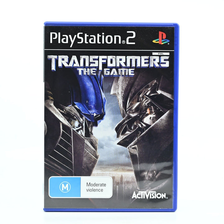 Transformers The Game- Sony Playstation 2 / PS2 Game + Manual - PAL - MINT DISC!