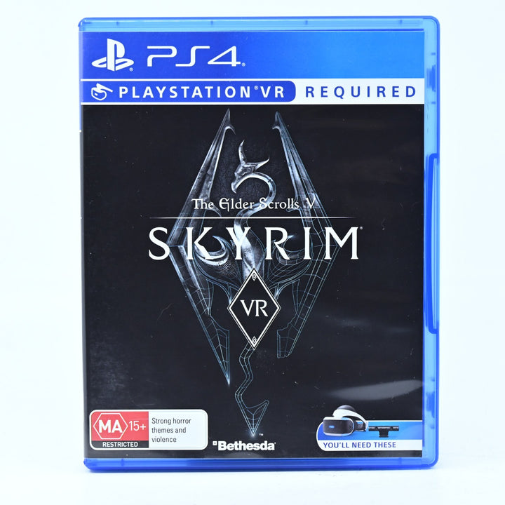 Skyrim VR - Sony Playstation 4 / PS4 Game + Manual - FREE POST!