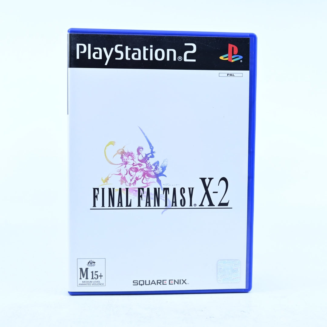 Final Fantasy X-2 - Sony Playstation 2 / PS2 Game + Manual - PAL - MINT DISC!