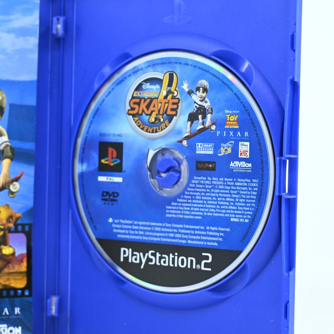 Disney's Extreme Skate Adventure - PS2 Game + Manual - Not Working