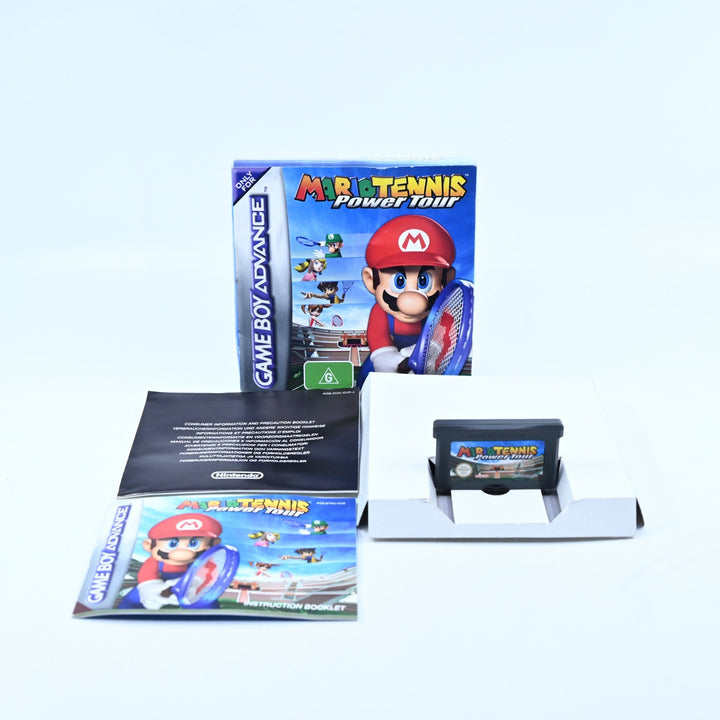Mario Tennis Power Tour - Nintendo Gameboy Advance / GBA Boxed Game - PAL