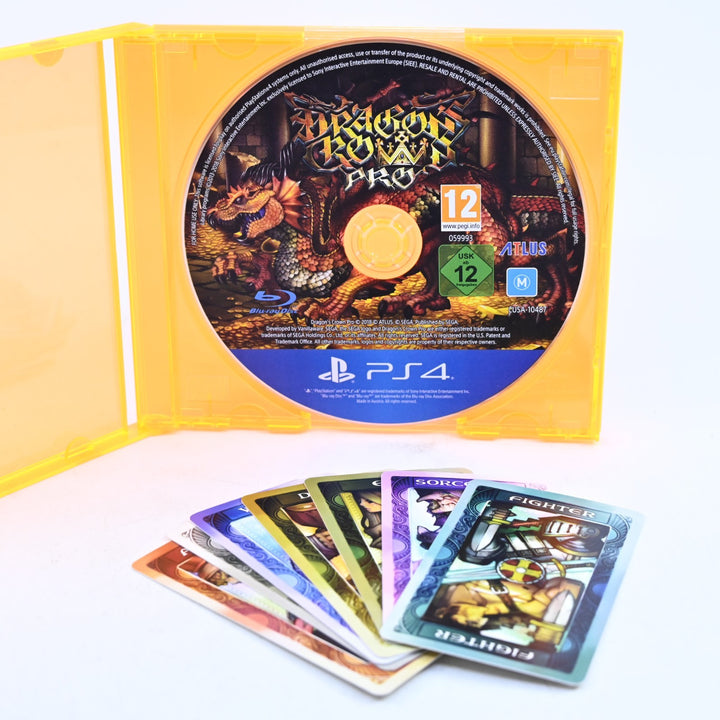 Dragon's Crown Pro - Sony Playstation 4 / PS4 Game - Disc Only - MINT DISC!