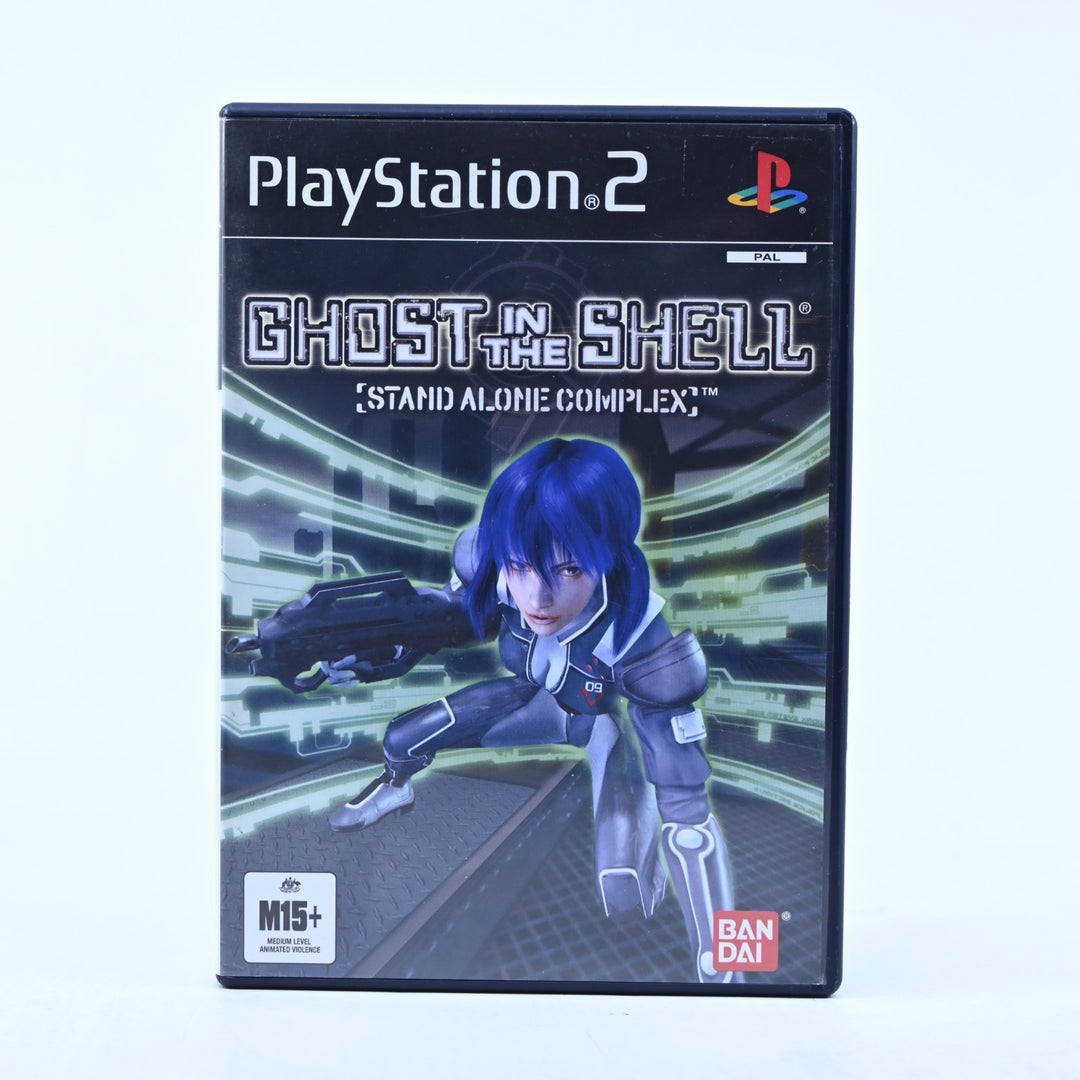 Ghost in the Shell: Stand Alone Complex - PS2 Game + Manual - PAL - MINT DISC!