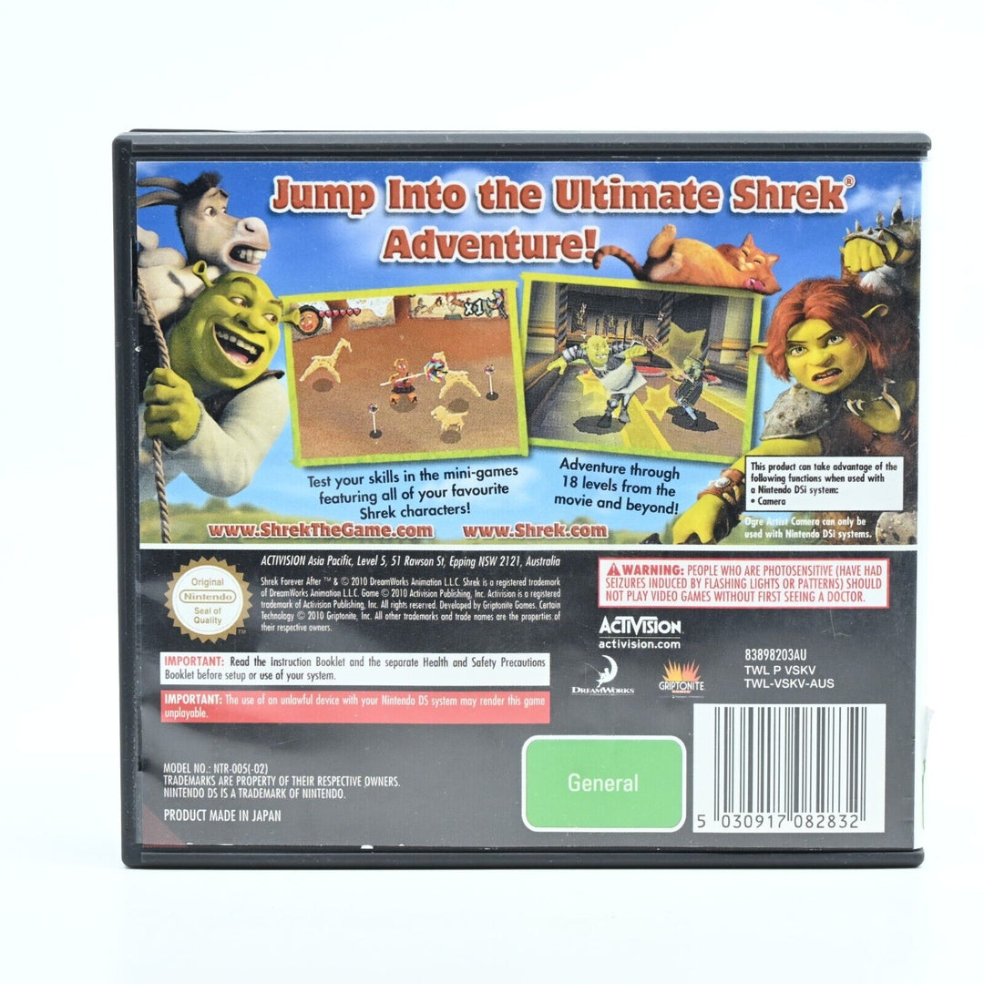 Shrek: Forever After - Nintendo DS Game - PAL - FREE POST!