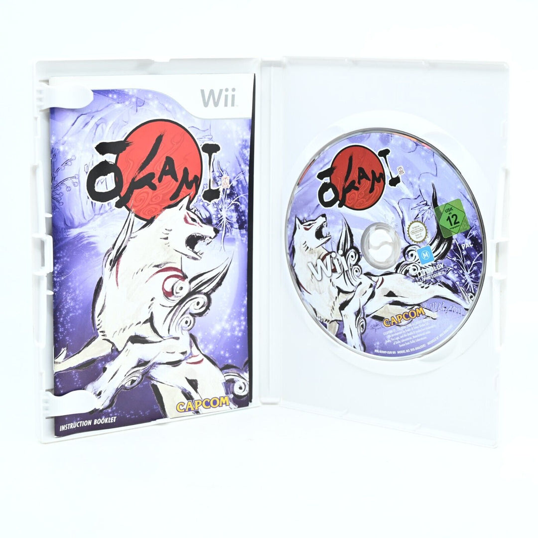 Okami - Nintendo Wii Game + Manual - PAL - MINT DISC!