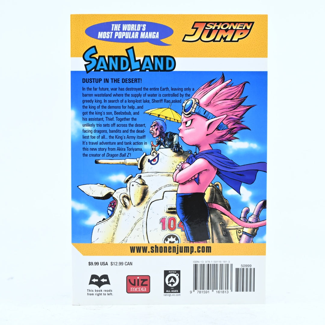Sand Land by Akira Toriyama - Shonen Jump / Viz Media Manga - FREE POST!