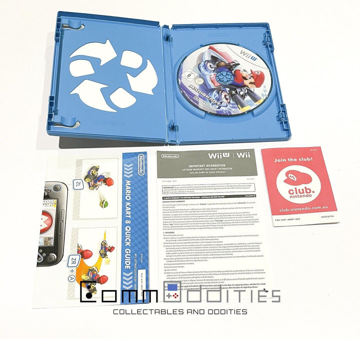 Mario Kart 8 - Nintendo Wii U Game - PAL - FREE POST!