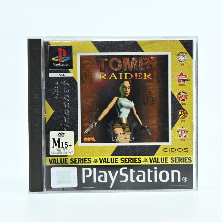 Tomb Raider - Sony Playstation 1 / PS1 Game - PAL - MINT DISC!