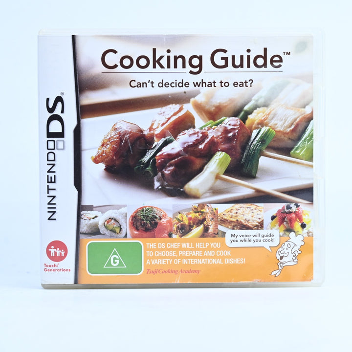Cooking Guide - Nintendo DS Game - PAL + Manual - FREE POST!