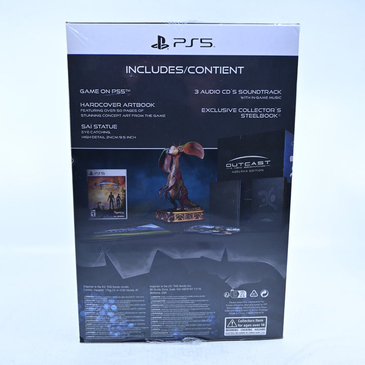 SEALED! Outcast: A New Beginning - Adelpha Edition - Playstation 5 / PS5 Game