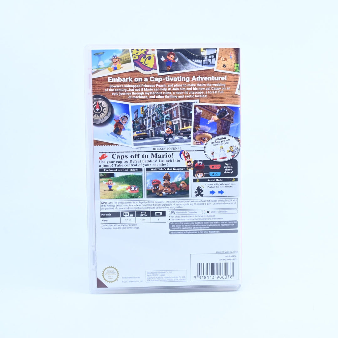 Super Mario Odyssey - Nintendo Switch Game - FREE POST!