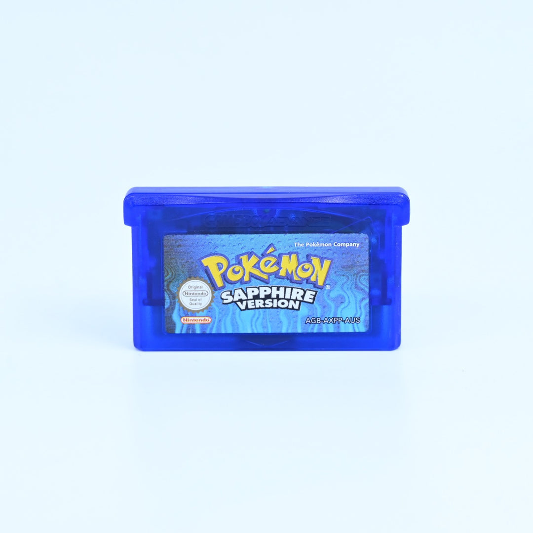 Pokemon Sapphire Version - Nintendo Gameboy Advance / GBA Boxed Game - PAL
