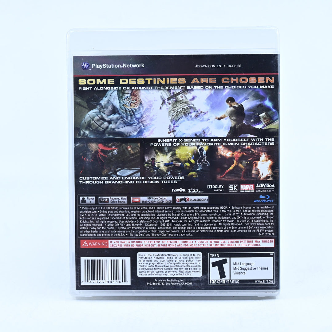 X-Men Destiny - SEALED! - Sony Playstation 3 / PS3 Game + Manual - Region Free