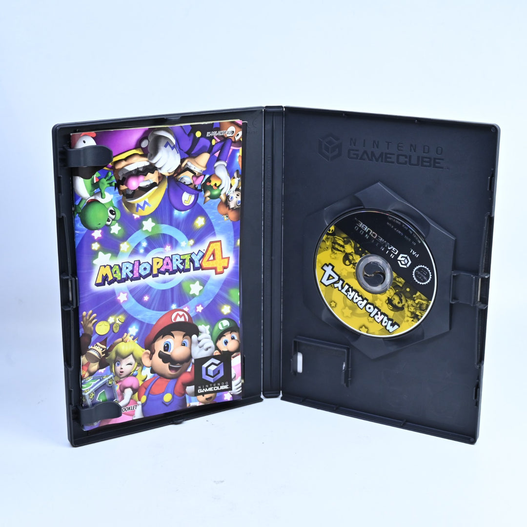Mario Party 4 - Nintendo Gamecube Game + Manual - PAL - FREE POST!