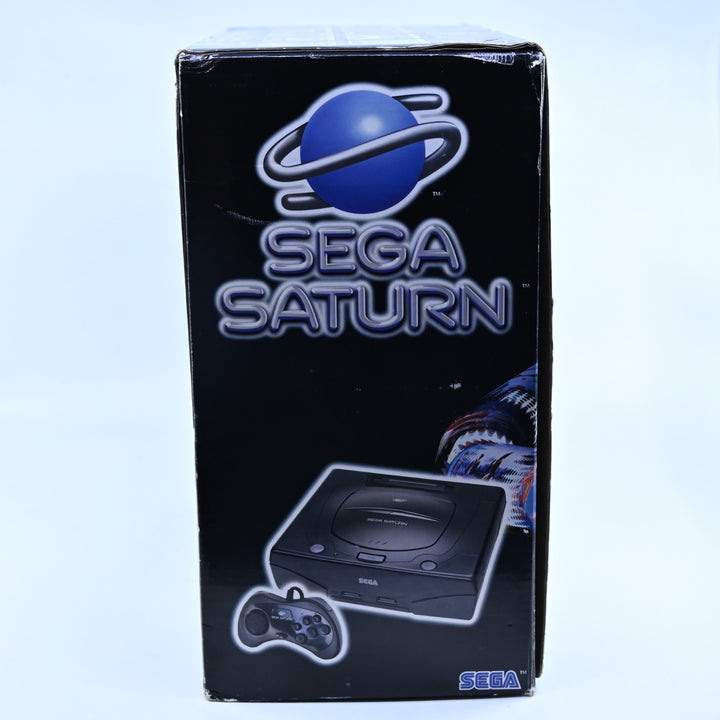 Black - Sega Saturn Boxed Console - AUS PAL - FREE POST!