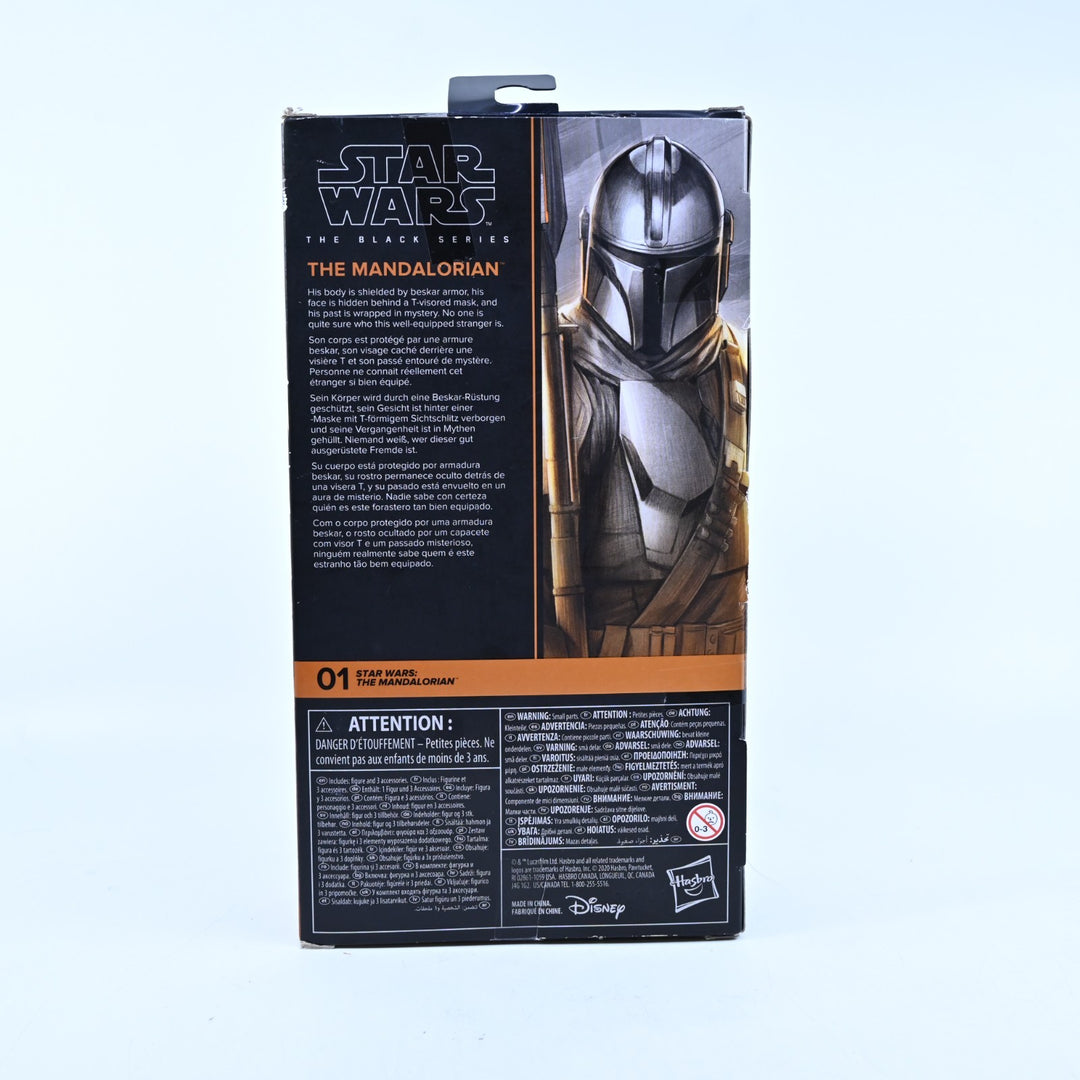 The Mandalorian (Beskar Armor) - Star Wars The Black Series - Action Figure