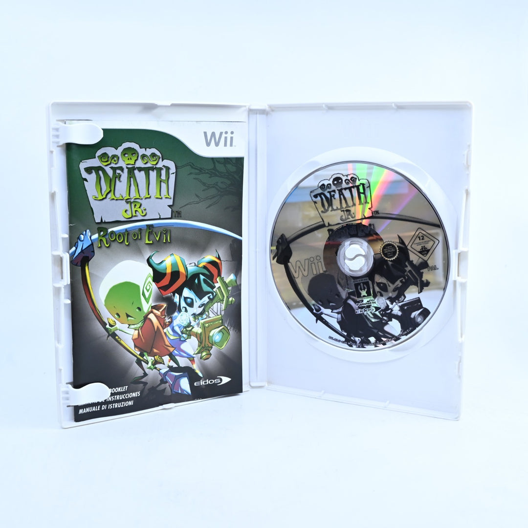 Death Jr. Root of Evil - Nintendo Wii Game + Manual - MINT DISC!