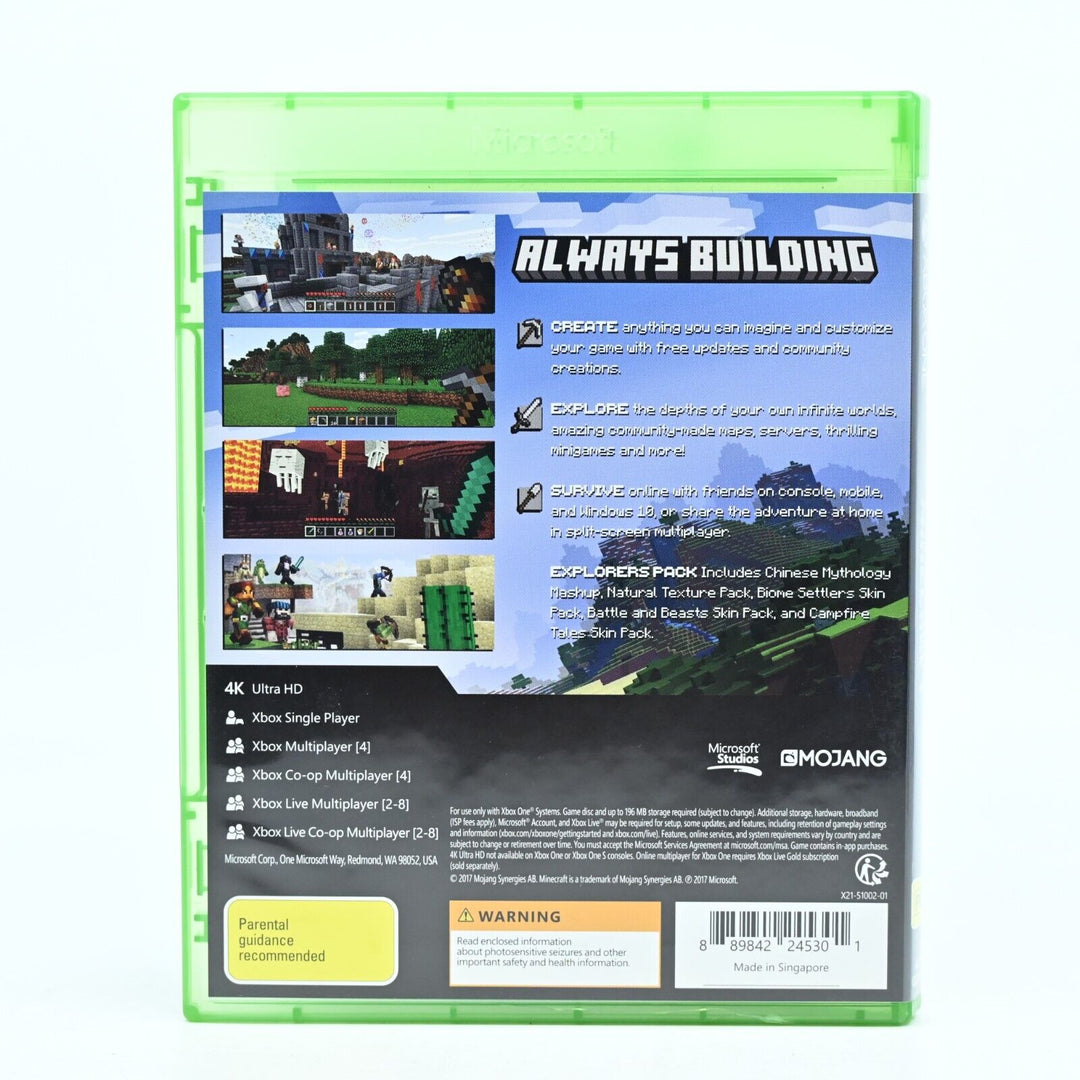 Minecraft - Xbox One Game - PAL - FREE POST!