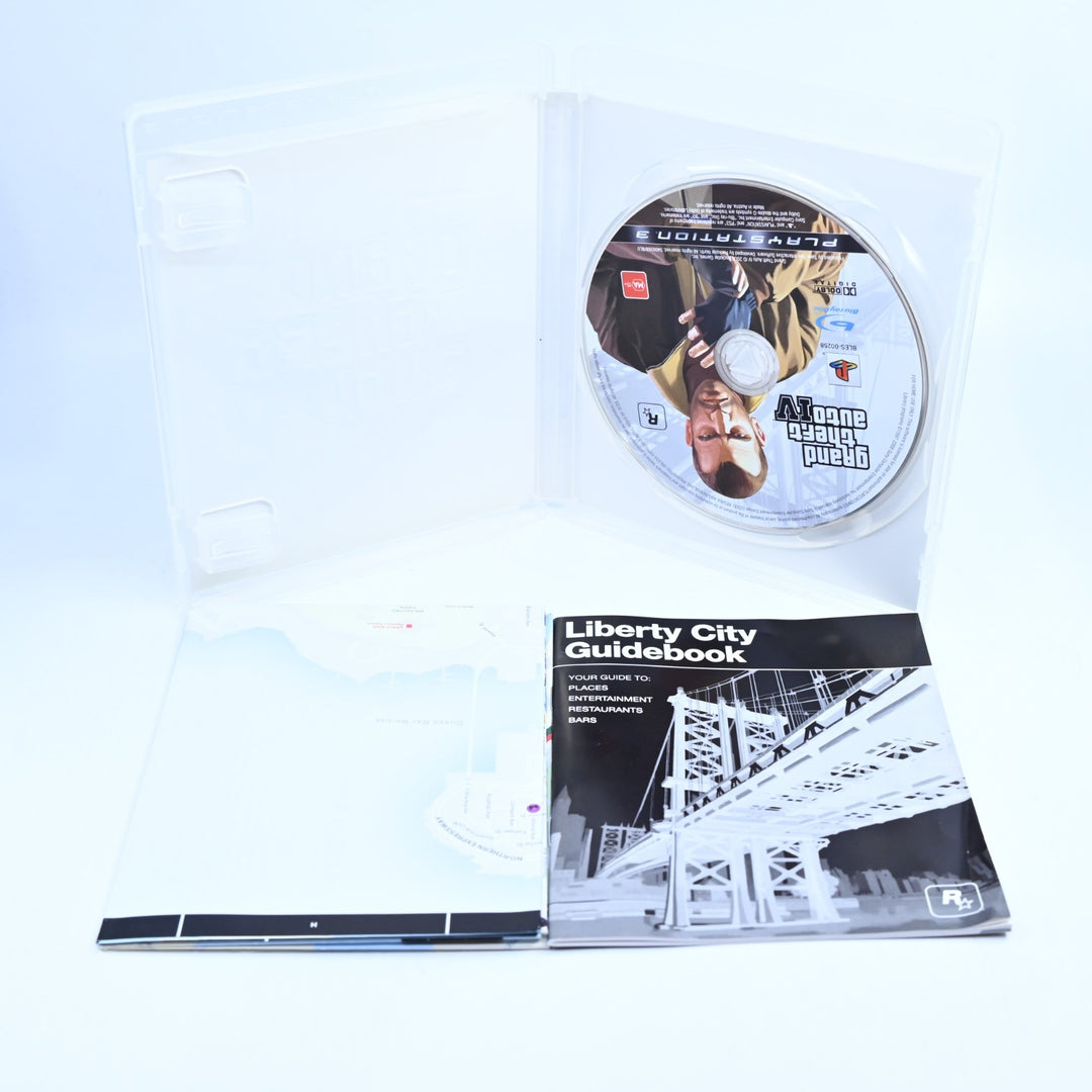 Grand Theft Auto IV - Sony Playstation 3 / PS3 Game + Manual + Map - MINT DISC!