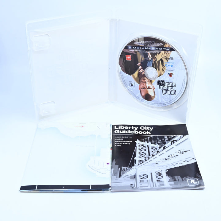 Grand Theft Auto IV - Sony Playstation 3 / PS3 Game + Manual + Map - MINT DISC!
