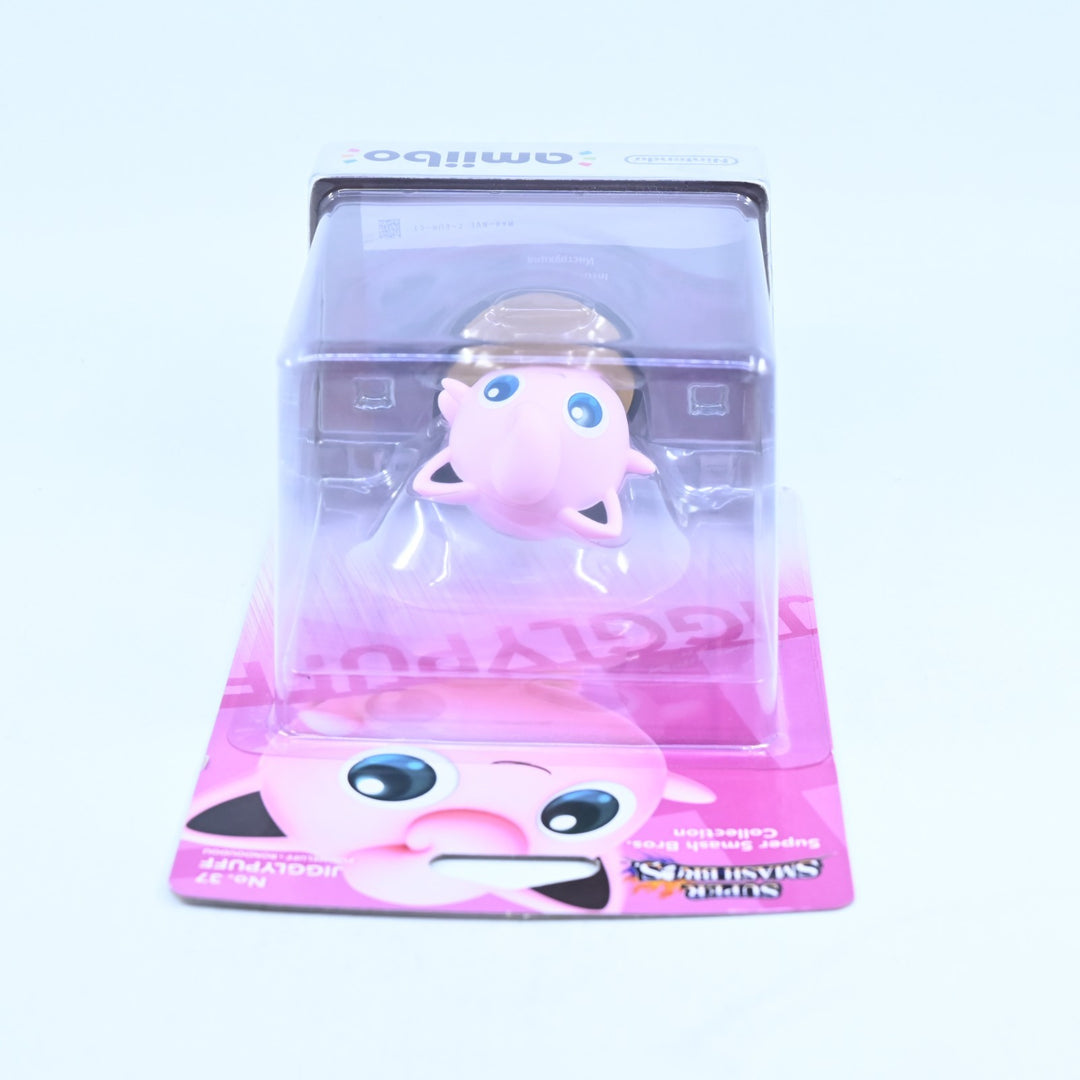 SEALED! Jigglypuff Amiibo No. 37 - Super Smash Bros. Collection - Toy