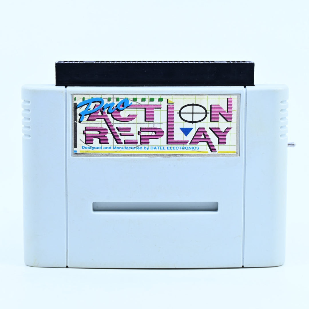 Boxed Datel Electronics Pro Action Replay + FX for the SNES - SNES Accessory